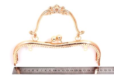 21 CM ÇANTA KULPU, ROSE GOLD RENK, KOD-30R - 2