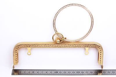 21 CM ÇANTA KULPU, ROSE RENK, KOD-21R - 2