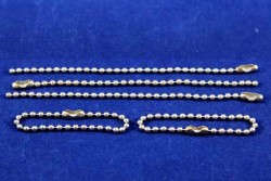 25 cm FREE NİKEL TOP DORE HAZIR ETİKET ZİNCİRİ - 3