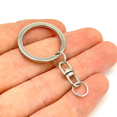 25 mm EZME ANAHTARLIK HALKASI VE FIRDÖNDÜ, ANAHTARLIK SETİ - 1