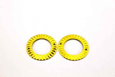 25 mm YUVARLAK DELİKSİZ PUL, HAM PİRİNÇ #665H - 2