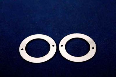 25 mm YUVARLAK İKİ DELİK PUL, NİKEL KAPLAMA #8N - 2