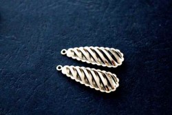 11x32 mm KOLYE UCU, NİKEL KAPLAMA PRİNÇ - ERTÜRK