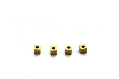 ERTÜRK - 4x4 mm KARE KÜP, HAM PİRİNÇ