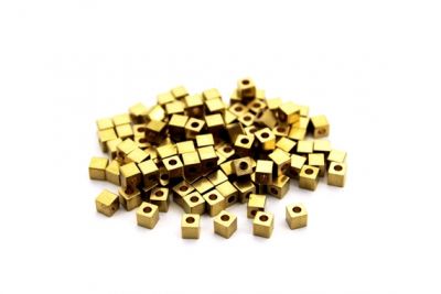 4x4 mm KARE KÜP, HAM PİRİNÇ - 2