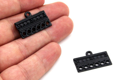 26x17 mm ZAMAK DÖKÜM APARAT, SİYAH RENK - 2