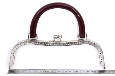 27 CM ÇANTA KULPU, NİKEL RENK, KOD-14N - 2