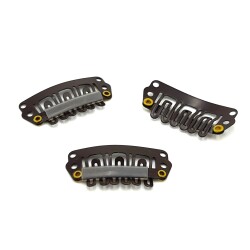 28 mm BEBEK ÇIT ÇIT TOKA, KAHVE KAPLAMA - 2