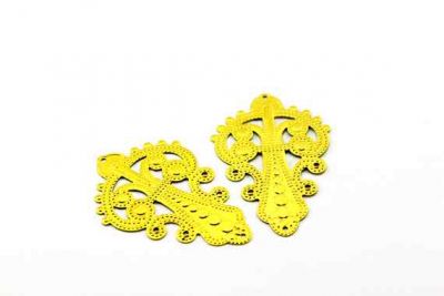 50x34 mm DESENLİ PUL, HAM PİRİNÇ #442H - 2