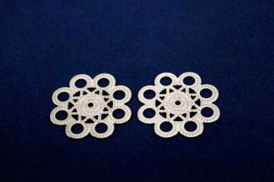 28 mm DESENLİ PUL, NİKEL KAPLAMA #407N - 2