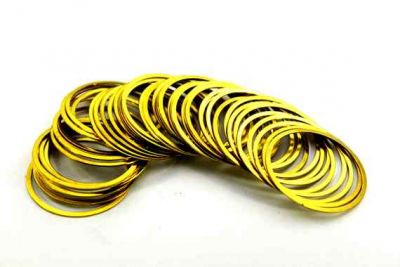 31 mm YUVARLAK DELİKSİZ PUL, HAM PİRİNÇ #452H - 2