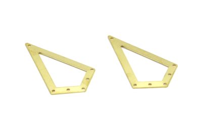29x54 mm DESENLİ PUL, HAM PİRİNÇ #1435H - 2
