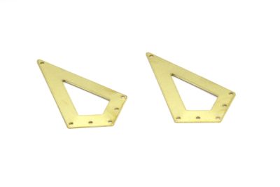 29x54 mm DESENLİ PUL, HAM PİRİNÇ #1437H - 2