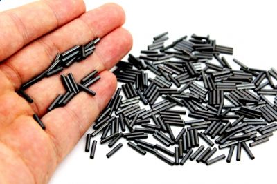 ERTÜRK - 2x10 mm YUVARLAK DÜZ BORU, ANTİK SARI KAPLAMA #1185AS