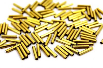 2x10 mm YUVARLAK DÜZ BORU, HAM PİRİNÇ #1185H - 3