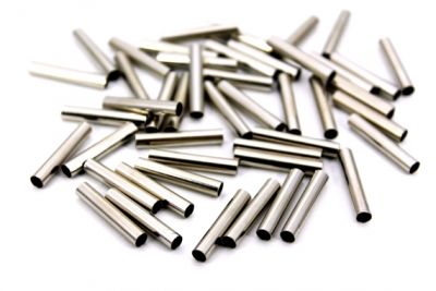 2x10 mm YUVARLAK DÜZ BORU, NİKEL KAPLAMA #1185N - 2