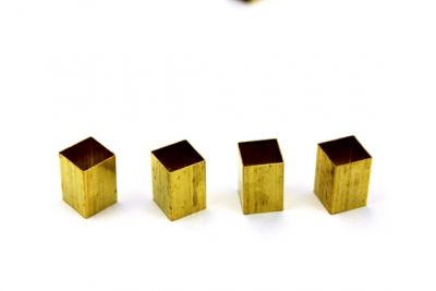 10x10x15 mm KARE DÜZ BORU, HAM PİRİNÇ - 3