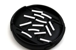 2x13 mm PLASTİK KAPLAMA PİSTONU, BEYAZ RENK - ERTÜRK