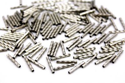 2x15 mm YUVARLAK BURGULU BORU, NİKEL KAPLAMA #1195N - 2