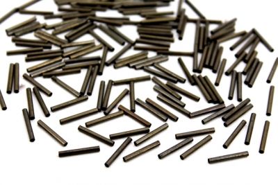 2x15 mm YUVARLAK DÜZ BORU, ANTİK SARI #1183AS - 2