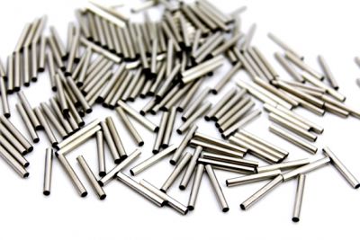 2x15 mm YUVARLAK DÜZ BORU, NİKEL KAPLAMA #1183N - 2