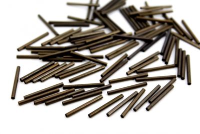 2x21 mm YUVARLAK DÜZ BORU, ANTİK SARI #1181AS - 2