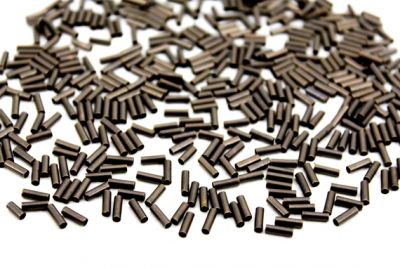 2x6 mm YUVARLAK DÜZ BORU, ANTİK SARI KAPLAMA #1186AS - 2