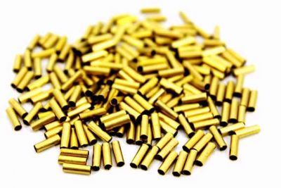 2x6 mm YUVARLAK DÜZ BORU, HAM PİRİNÇ #1186H - 2