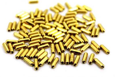 2.5x7 mm YUVARLAK DÜZ BORU, HAM PİRİNÇ #1199H - 2