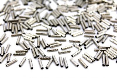 2x8 mm YUVARLAK BURGULU DÜZ BORU, NİKEL KAPLAMA #1198N - 2