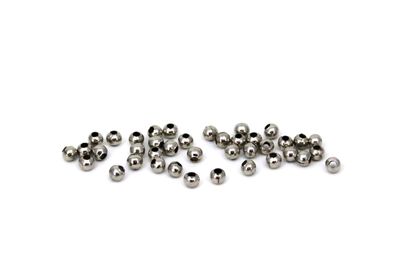 3 mm, METAL BONCUK, DEMİR MİSKET, NİKEL KAPLAMA - 3