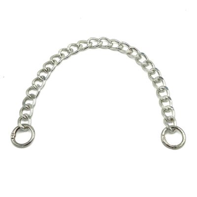 30 cm ALÜMİNYUM HAFİF HAZIR ÇANTA ZİNCİRİ, GÜMÜŞ RENK ( KARARMAZ ) 1. KALİTE Z-10G30 - 1