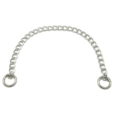 30 cm ALÜMİNYUM HAFİF HAZIR ÇANTA ZİNCİRİ, GÜMÜŞ RENK ( KARARMAZ ) 1. KALİTE Z-138G30 - 1