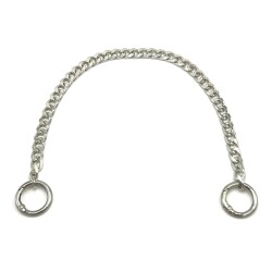 30 cm ALÜMİNYUM HAFİF HAZIR ÇANTA ZİNCİRİ, GÜMÜŞ RENK ( KARARMAZ ) 1. KALİTE Z-164G30 - ERTÜRK