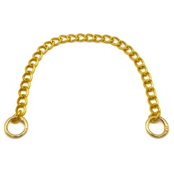 30 cm ALÜMİNYUM HAFİF HAZIR ÇANTA ZİNCİRİ, SARI RENK ( KARARMAZ ) 1. KALİTE Z-138SA30 - ERTÜRK