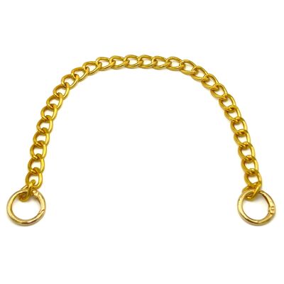 30 cm ALÜMİNYUM HAFİF HAZIR ÇANTA ZİNCİRİ, SARI RENK ( KARARMAZ ) 1. KALİTE Z-138SA30 - 1