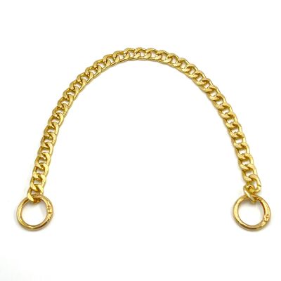 30 cm ALÜMİNYUM HAFİF HAZIR ÇANTA ZİNCİRİ, SARI RENK ( KARARMAZ ) 1. KALİTE Z-162SA30 - 1