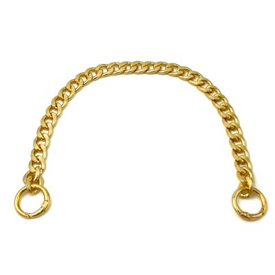 30 cm ALÜMİNYUM HAFİF HAZIR ÇANTA ZİNCİRİ, SARI RENK ( KARARMAZ ) 1. KALİTE Z-163SA30 - 1