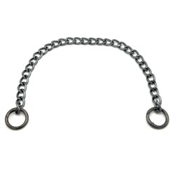 30 cm ALÜMİNYUM HAFİF HAZIR ÇANTA ZİNCİRİ, SİYAH RENK ( KARARMAZ ) 1. KALİTE Z-138Sİ30 - ERTÜRK