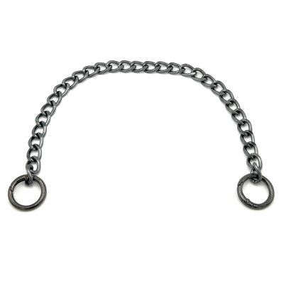 30 cm ALÜMİNYUM HAFİF HAZIR ÇANTA ZİNCİRİ, SİYAH RENK ( KARARMAZ ) 1. KALİTE Z-138Sİ30 - 1