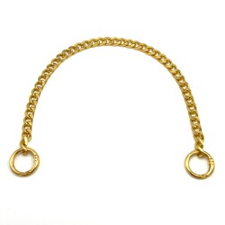 30 cm ALÜMİNYUM HAFİF HAZIR ÇANTA ZİNCİRİ, SARI RENK ( KARARMAZ ) 1. KALİTE Z-164SA30 - ERTÜRK