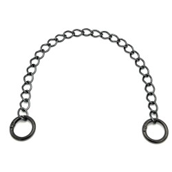 30 cm ALÜMİNYUM HAFİF HAZIR ÇANTA ZİNCİRİ, SİYAH RENK ( KARARMAZ ) 1. KALİTE Z-28Sİ30 - ERTÜRK