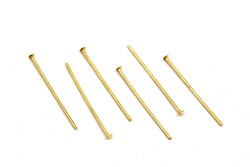 30 mm, DÜZ TAKI ÇİVİSİ, HAM PİRİNÇ - ERTÜRK