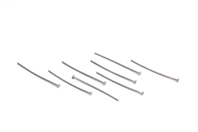 30 mm, DÜZ TAKI ÇİVİSİ, NİKEL KAPLAMA PİRİNÇ - 2