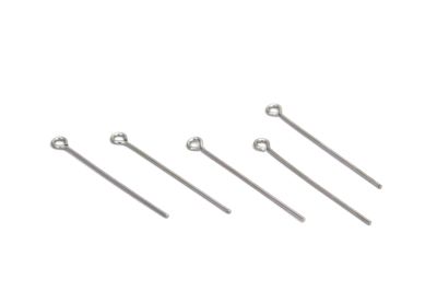 30 mm, HALKALI TAKI ÇİVİSİ, NİKEL KAPLAMA PİRİNÇ - 2