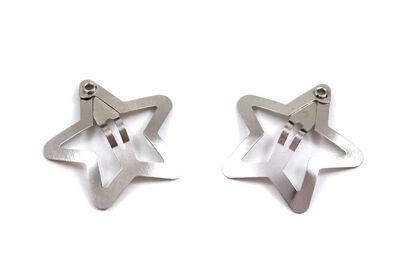 30 mm YILDIZ ÇIT ÇIT TOKA NİKEL KAPLAMA (3 cm YILDIZ ÇIT ÇIT TOKA) - 3