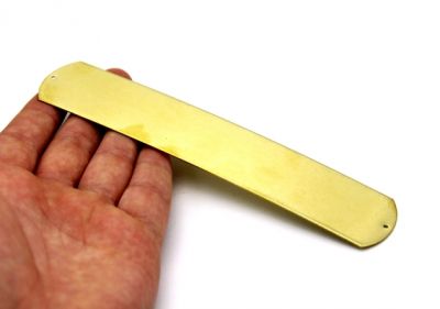 30x160 mm DÜZ BİLEZİK MODELİ, HAM PİRİNÇ - 2
