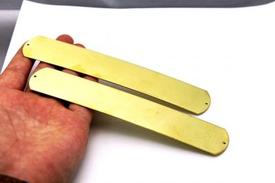 30x160 mm DÜZ BİLEZİK MODELİ, HAM PİRİNÇ - 3