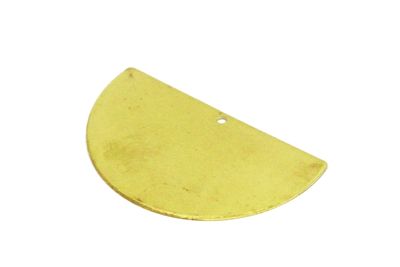 30x50 mm DESENLİ TEK DELİK PUL, HAM PİRİNÇ, #1609H - 3
