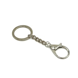 32 mm ZİNCİRLİ ANAHTARLIK HALKASI VE 22x35 KANCA, ANAHTARLIK SETİ - ERTÜRK